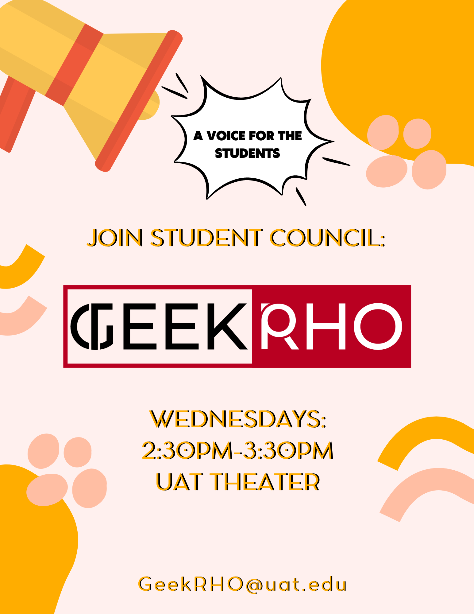 GeekRHO Promo Flyer