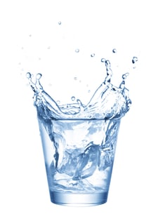 glass of water