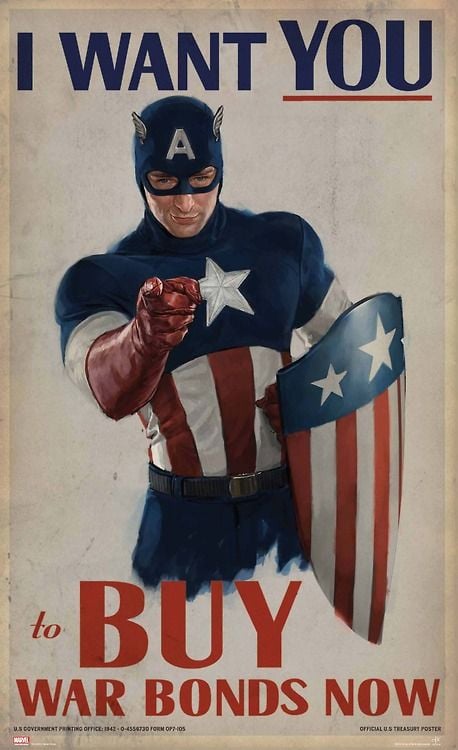 Captain American propaganda.