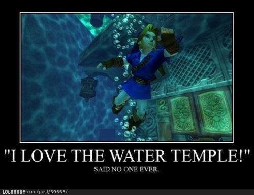 I love the water temple