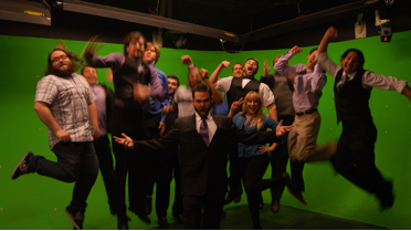 Student Green Screen