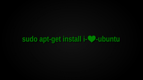http://lucaszanella.deviantart.com/art/I-Love-Ubuntu-Wallpaper-403318442