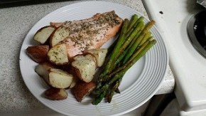 Salmon-Asparagus-Potatoes