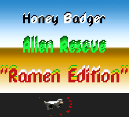 Honey Badger Alien Rescue