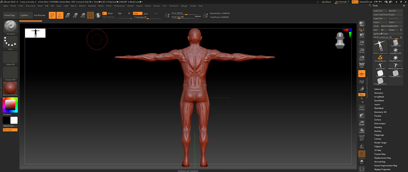 Zbrush tool used at UAT