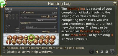 Hunting Log
