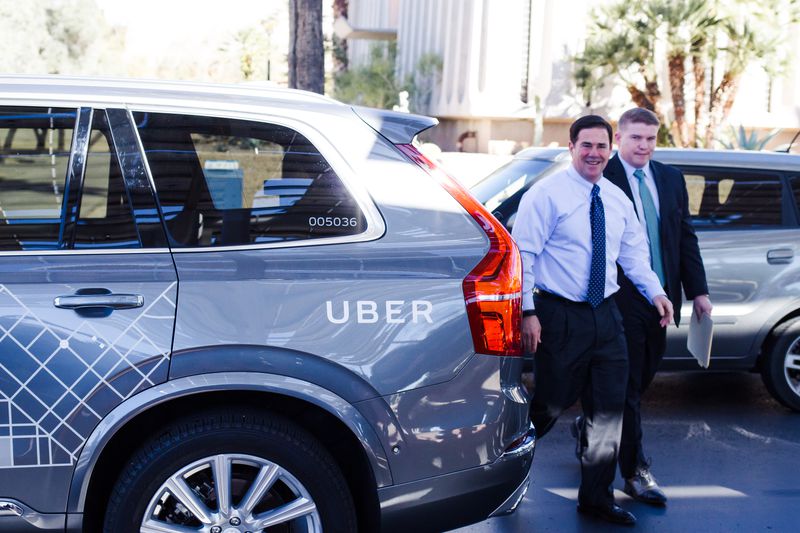  Doug Duecy and Uber Car