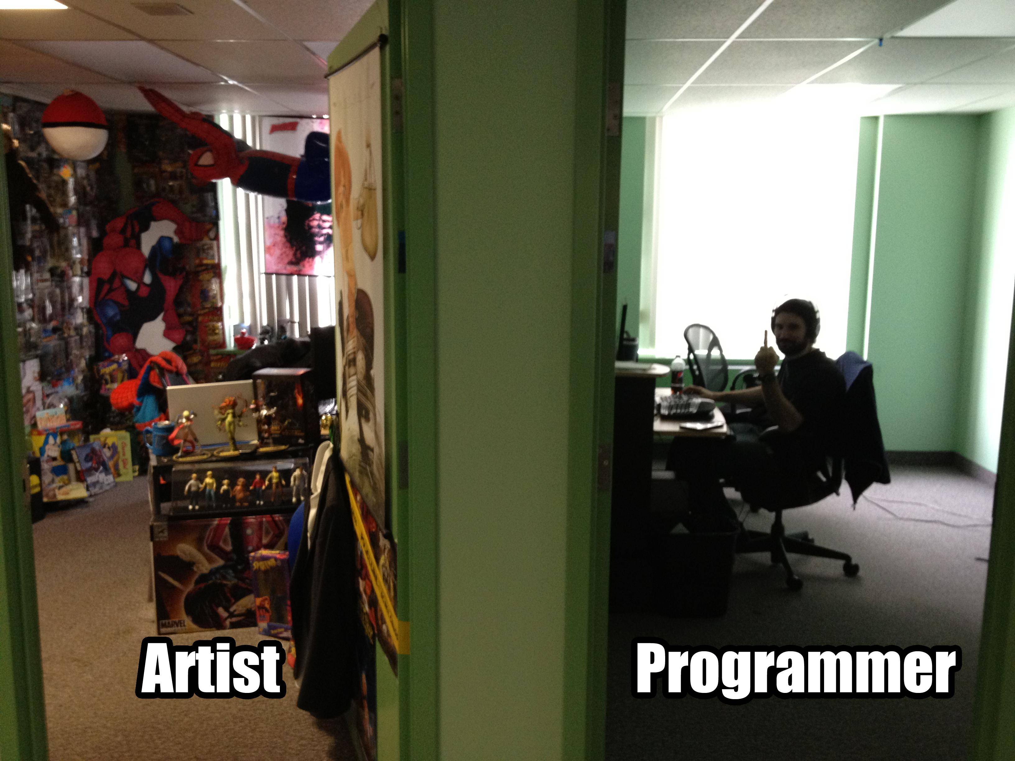 Artist Vs Programmer